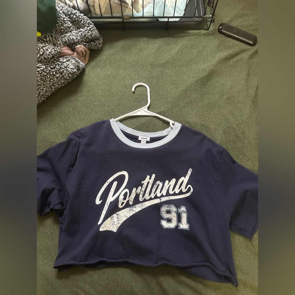 Garage Cropped Portland Tee
